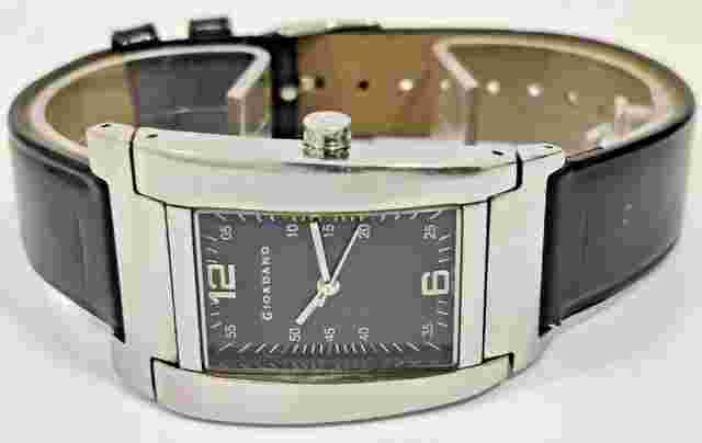 Used Giordano Black Dial Quartz 28mm Women's Wrist Watch Arueb-189