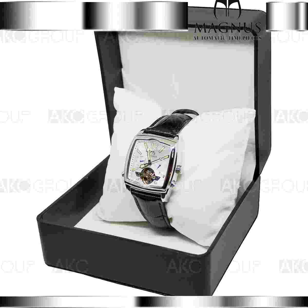 Magnus M111MSB05 Halifax Chrome Stainless Steel Automatic Mens Watch