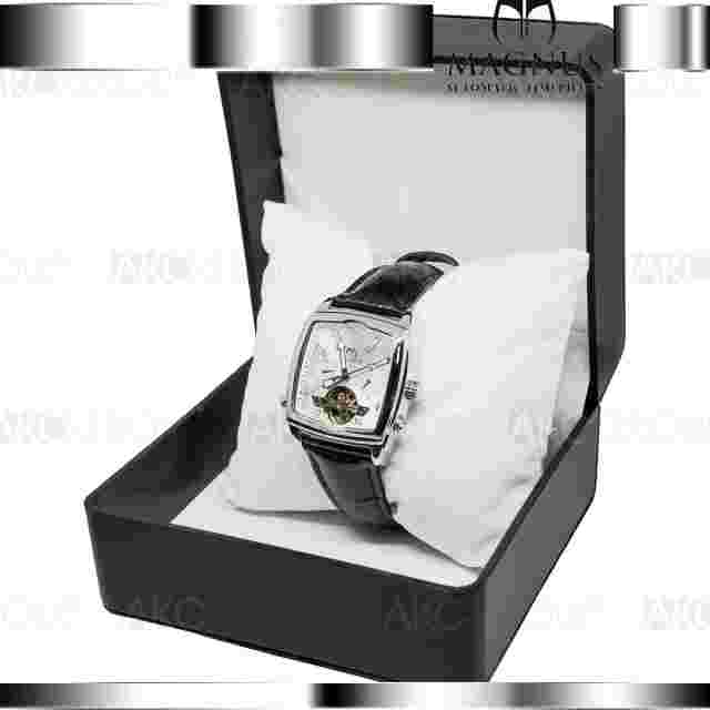 Magnus M111MSB05 Halifax Chrome Stainless Steel Automatic Mens Watch