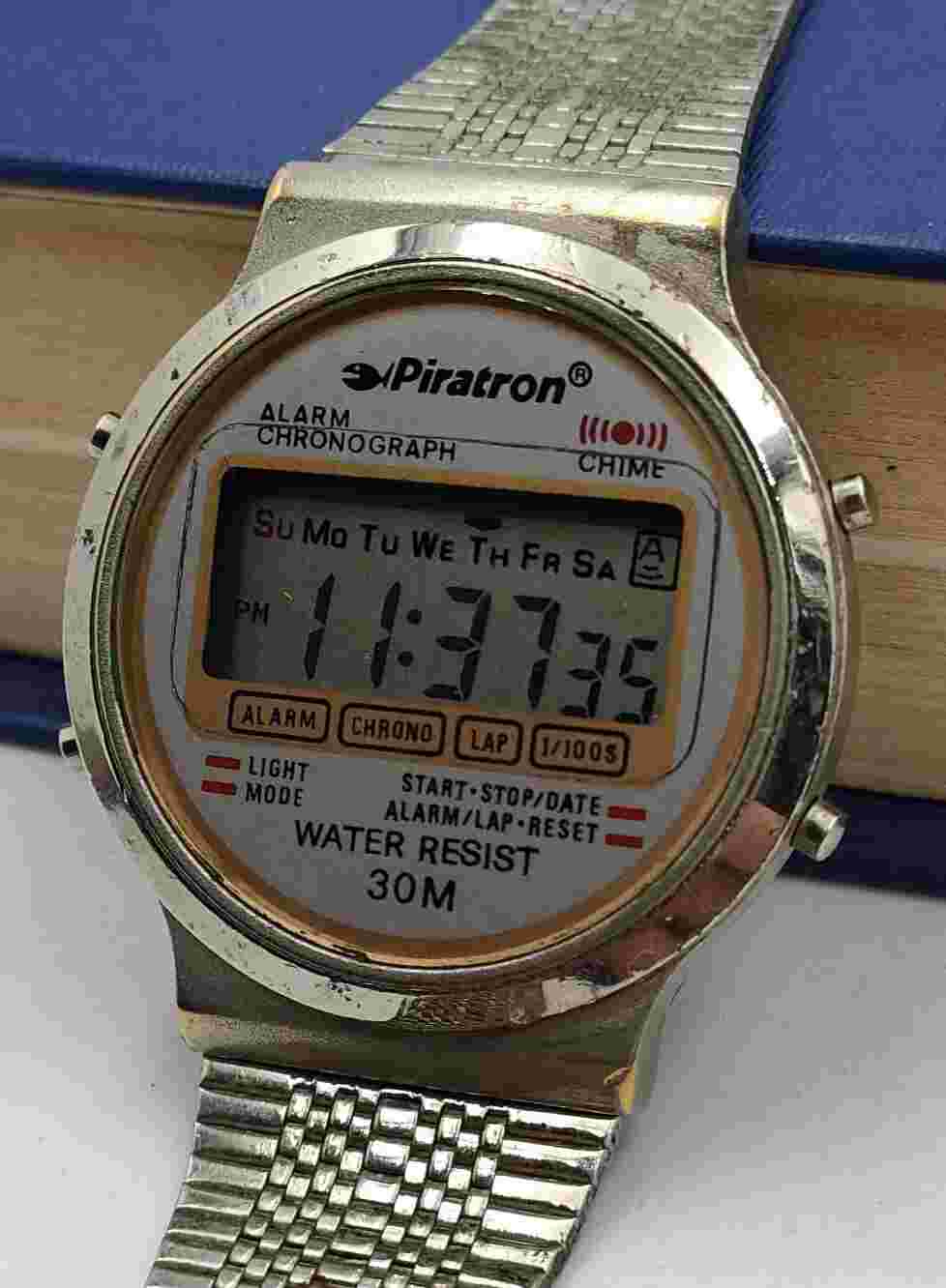 Watch Montana Piratron Vintage Digital Alarm Melody Chrono  Legend Soviet Union