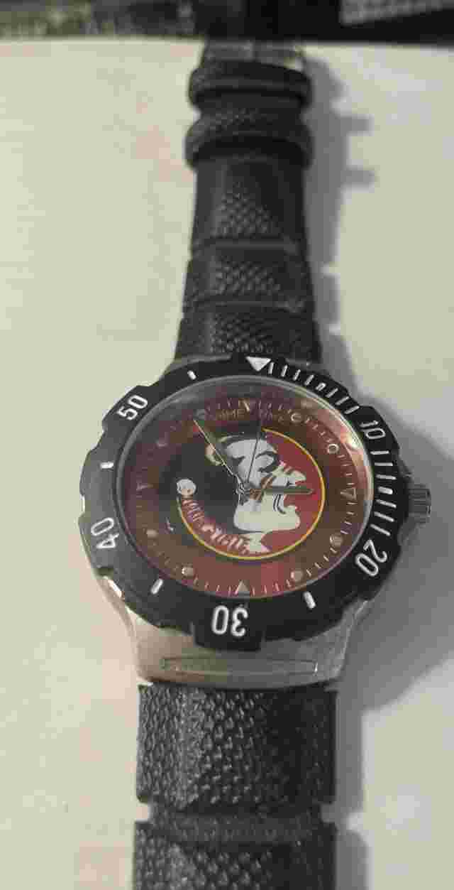 Vintage FSU Florida State Seminoles Men's Official Licensed Game Time Wristwatch