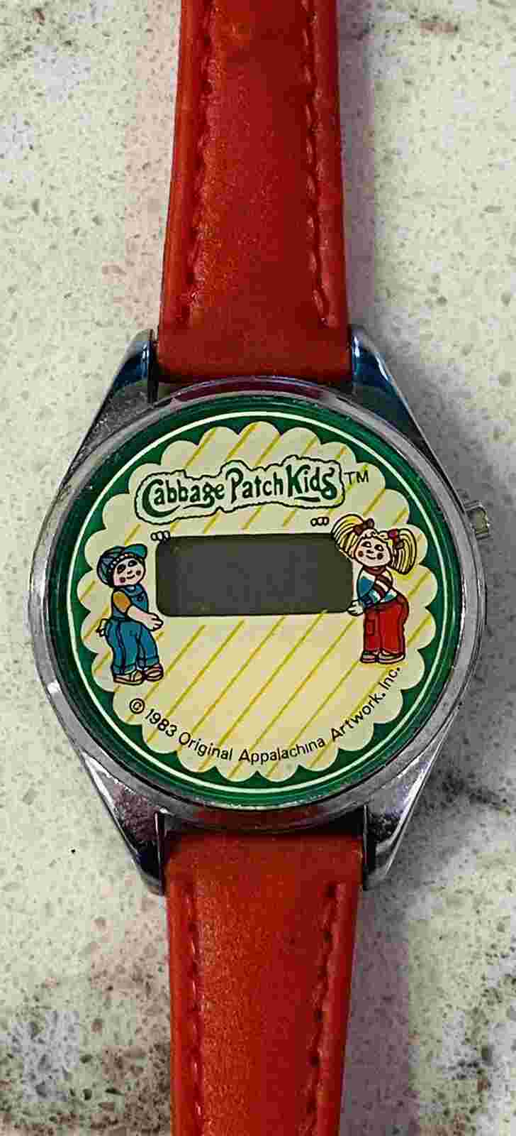 M Z BERGER VINTAGE 1983 ORIGINAL APPALACHIAN ARTWORKS CABBAGE PATCH KIDS Watch