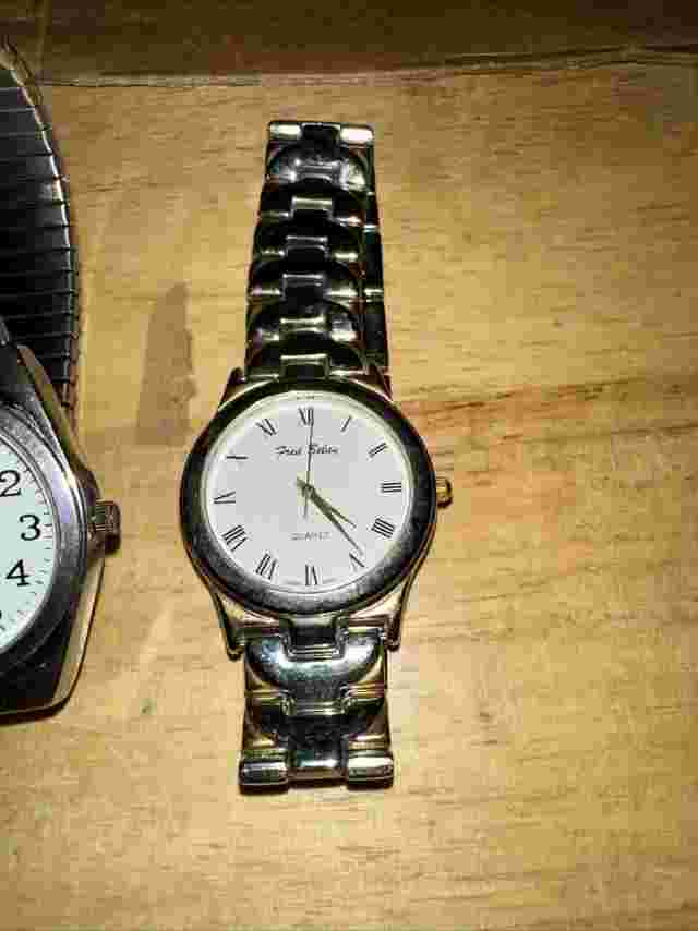 2 Quartz Watches One Is Fred Belay Watch