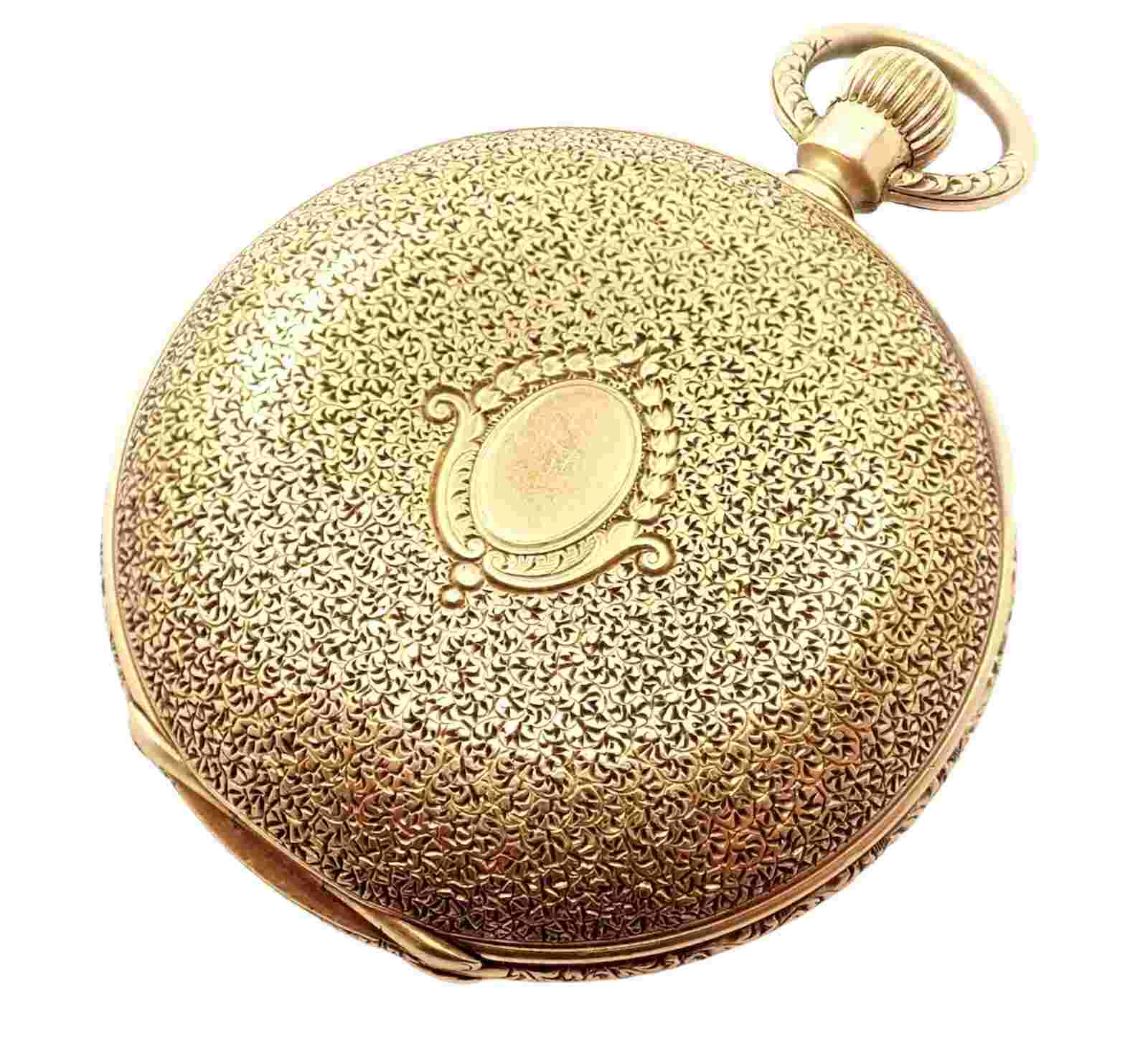 Vintage! Tiffany &  Co. Geneva 18k Yellow Gold Ladies Pocket Watch 36mm
