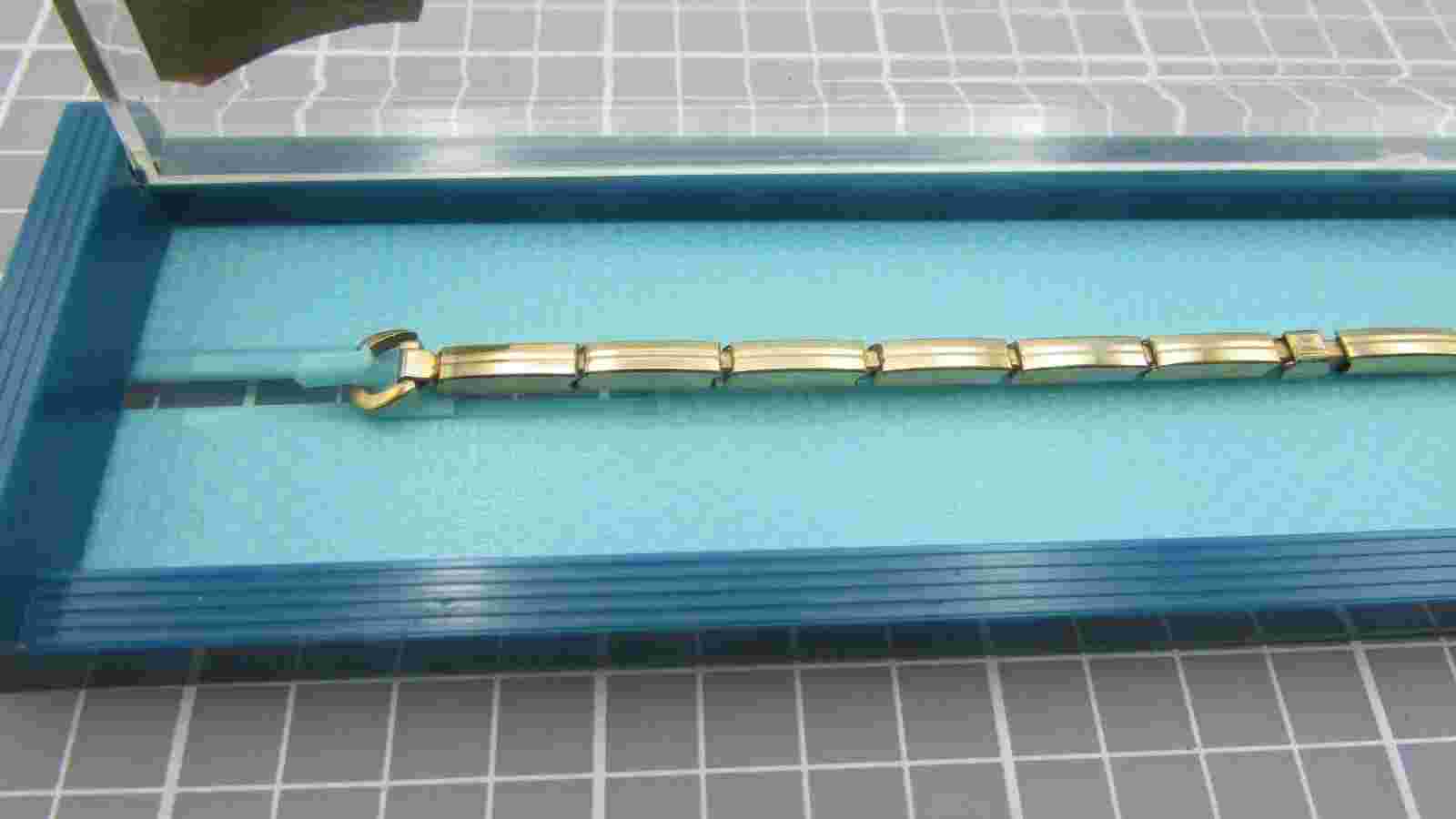 KREISLER NOS LADIES WATCH BAND EXPANSION 1/20 10kt GOLD FILLED ART DECO W37