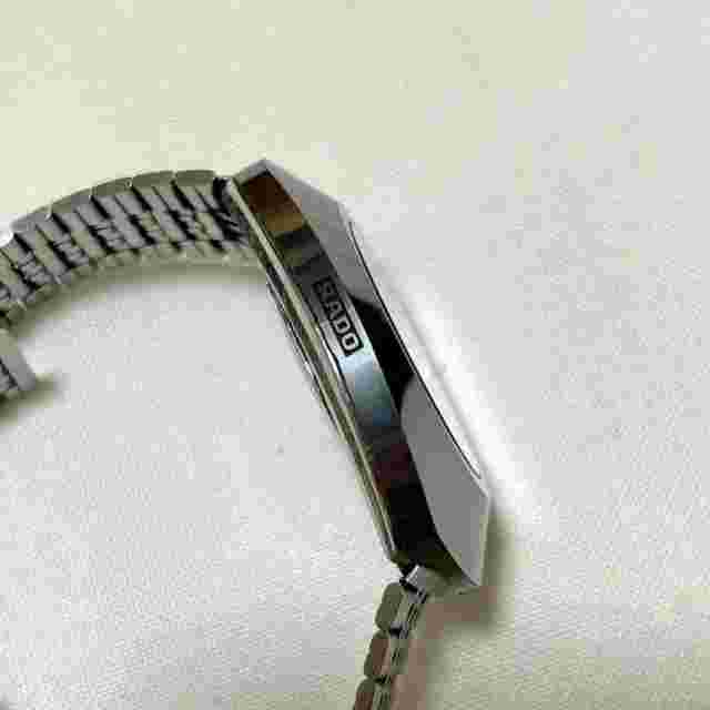 RADO Diastar 114.0391.3 Day Date Men's Quartz Watch Tested From Japan USED