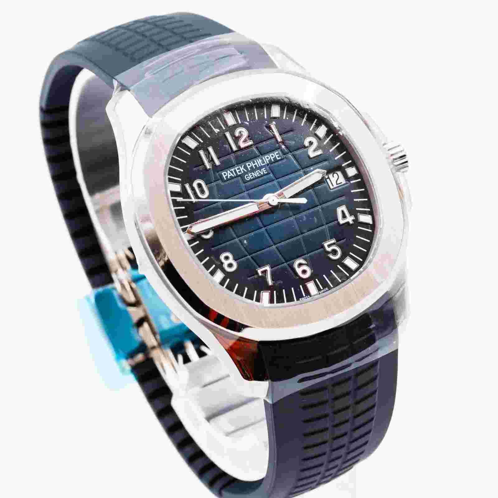 Patek Philippe Aquanaut Blue Unisex Adults Watch - 5168G-001
