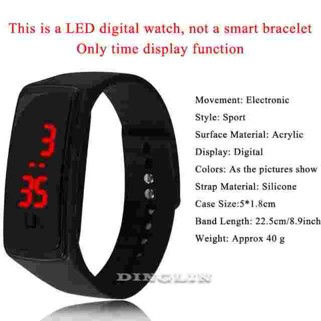 EPIC TIME- Lady LED Sports Watch