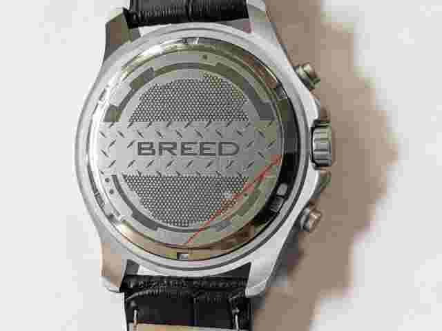 Breed Chronograph Stopwatch Tachymeter Mens Watch W/ Date