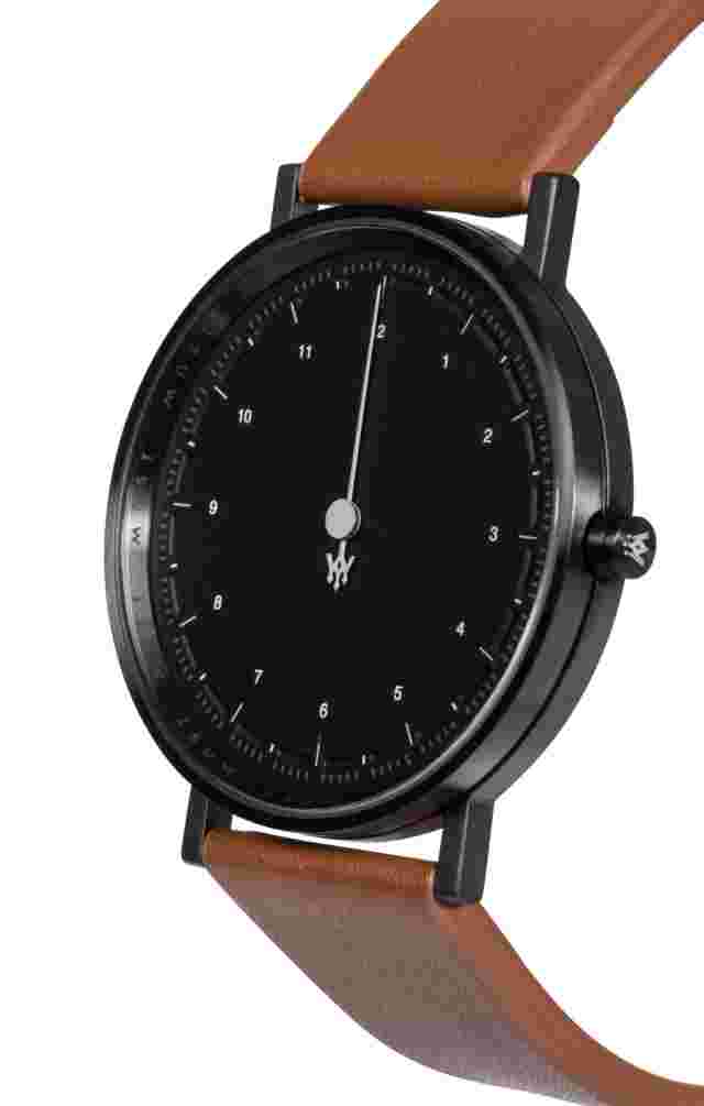 MAST Milano CFO Dark Black BS12-BK505M.BK.09I Man Single-hand Quartz Watch