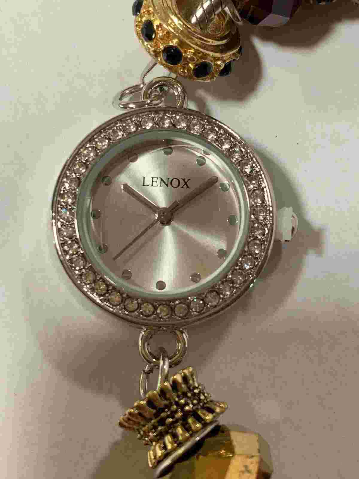 New Safari Nights 2-piece Watch & Bracelet Set by Lenox