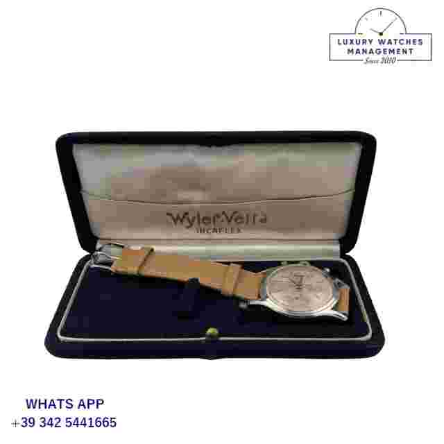 Vetta Chronograph 281-107 Valjoux 23 Silver 1960’s