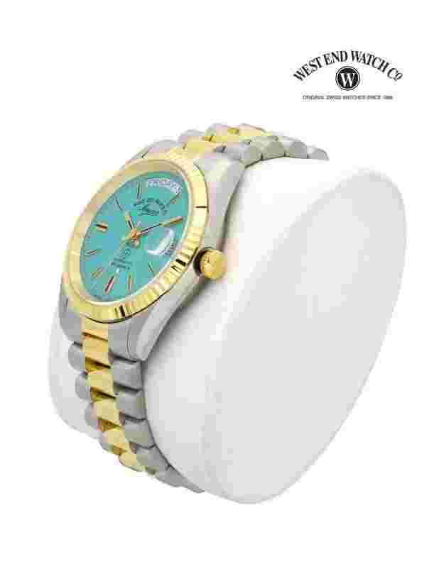 West End 6828.20.3337Y2 Auto Sapphire Tiffany Dial Classic Swiss Unisex Watch