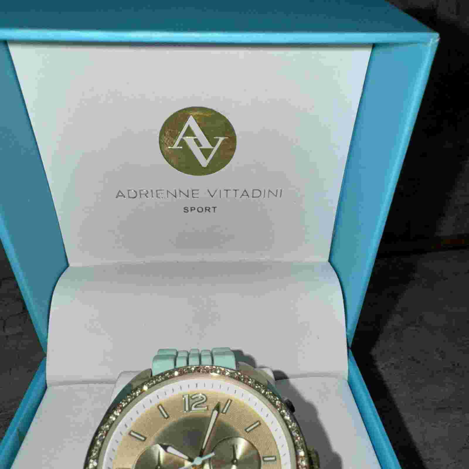 Adrienne Vittadini Sport Rose Goldtone Watch, New in box