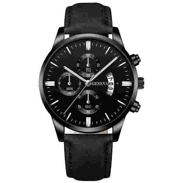 Fashion Mens Watch Luxury Stainless Steel Quartz Wrist Watch Men Business Casual
