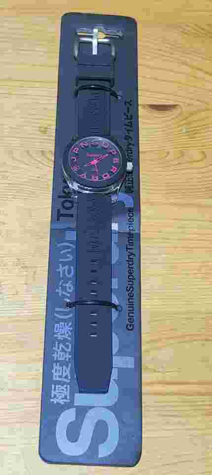 Superdry Women's Analogue Quartz Watch with Silicone Strap SYLSYL146B