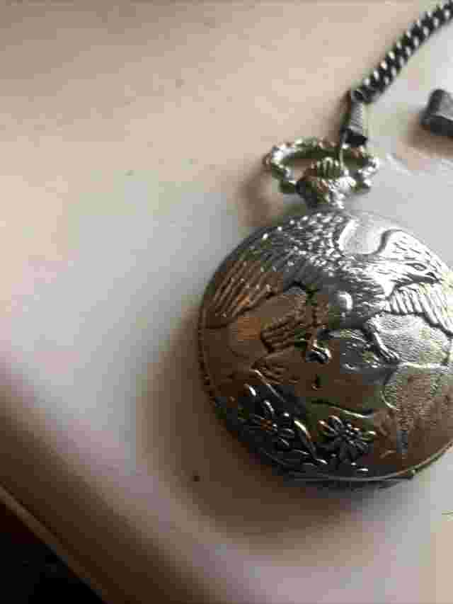 Milan American Eagle Pocket Watch