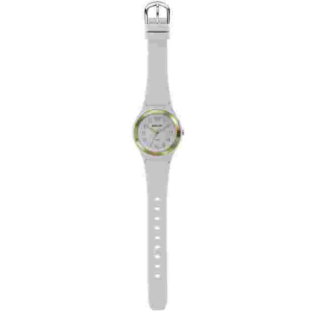Sinar Youth Watch Analog Quartz Girls Silicone Band XB-48-0 White Gold