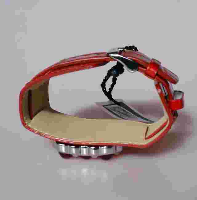 New Boxed axcent of scandinavia Ladies Wristwatch With Band Red