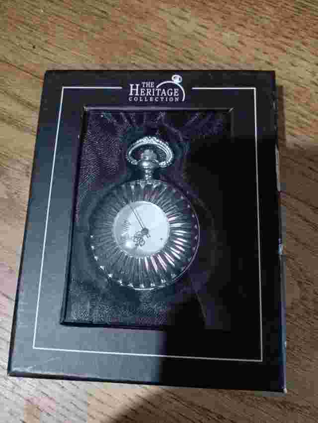 The Heritage Collection Silver Pocket Watches  Tulip Model