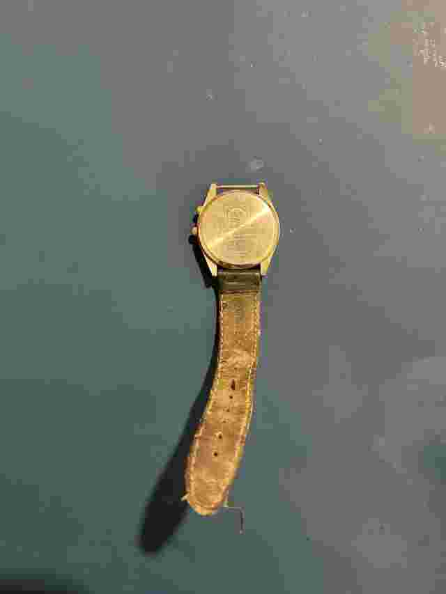 UNC Sun Time Watch Good Shape Needs Battery