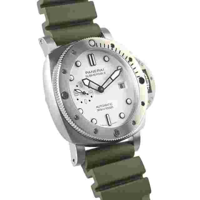 panerai Submersible Quaranta Quattro Bianco PAM01226 watch men TO00646