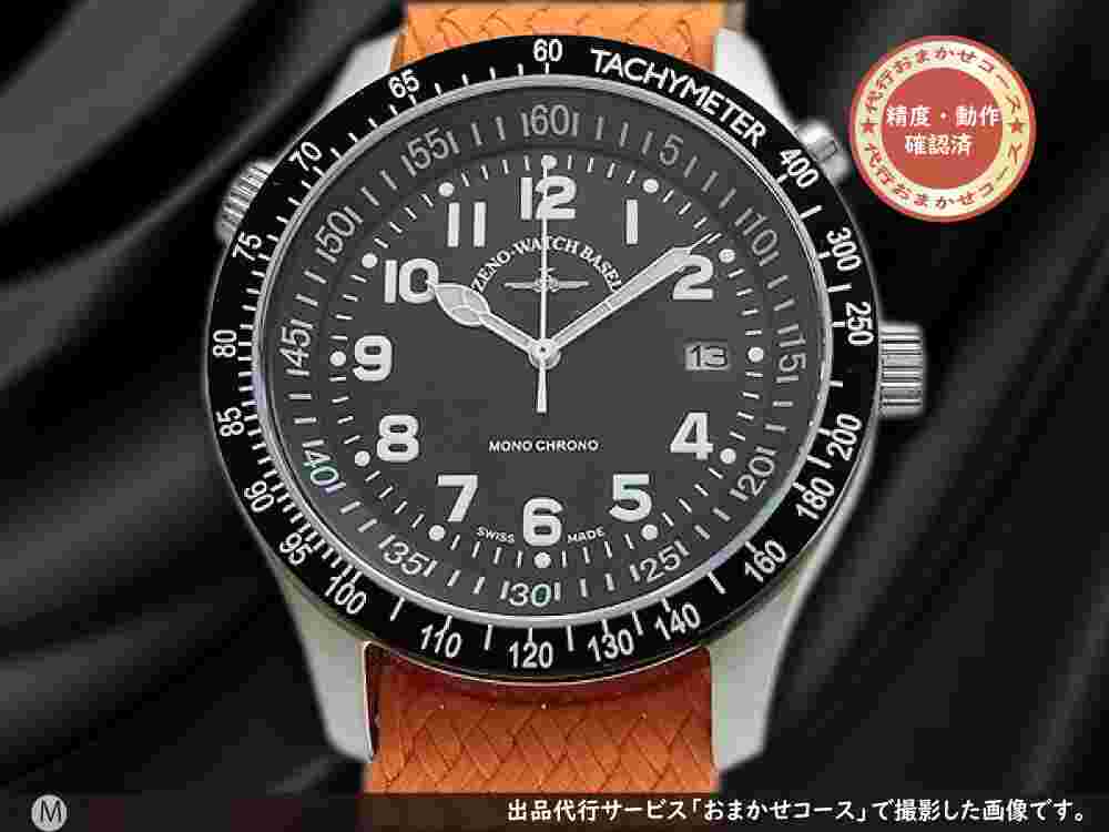 ZENO WATCH BASEL MONO CHRONO LIMITED Edition SS Manual Winding Chronograph