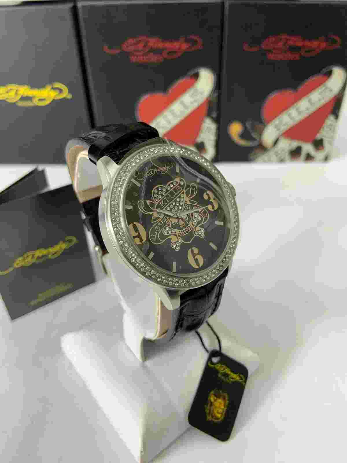 Ed Hardy Apollo Love Kills Watch AP-LK0266 NIB