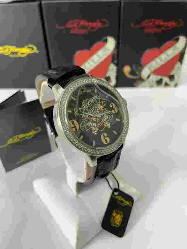 Ed Hardy Apollo Love Kills Watch AP-LK0266 NIB