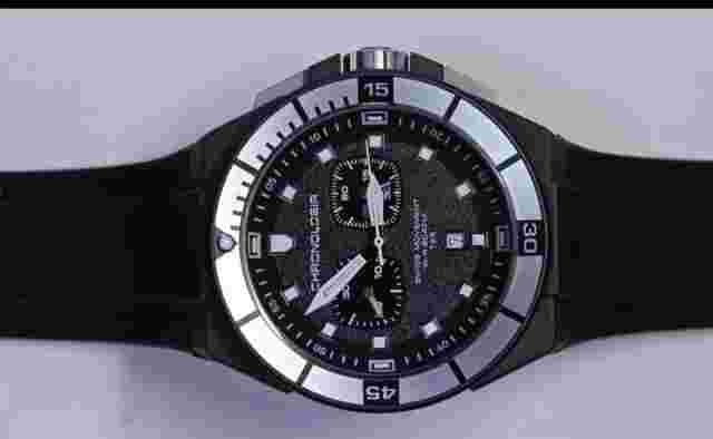 Chronologia Trigalight R004 Chronograph Scuba Dive Wrist Watch New Fast Shipping