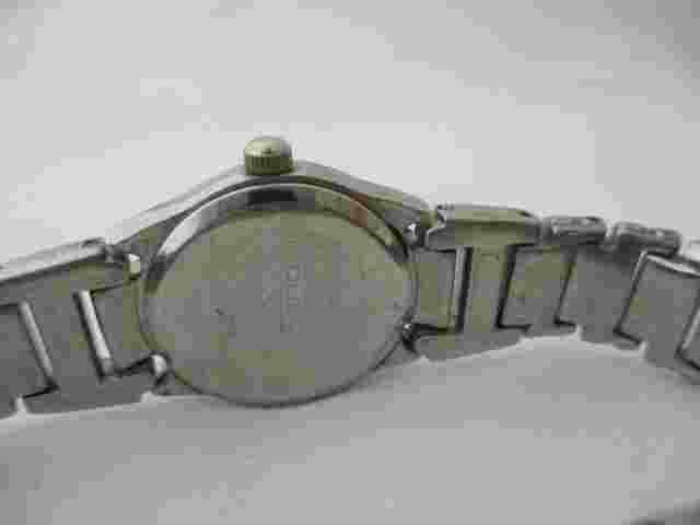 Clique Ladies Silver Toned Bracelet Band Analog Watch Water Resistant