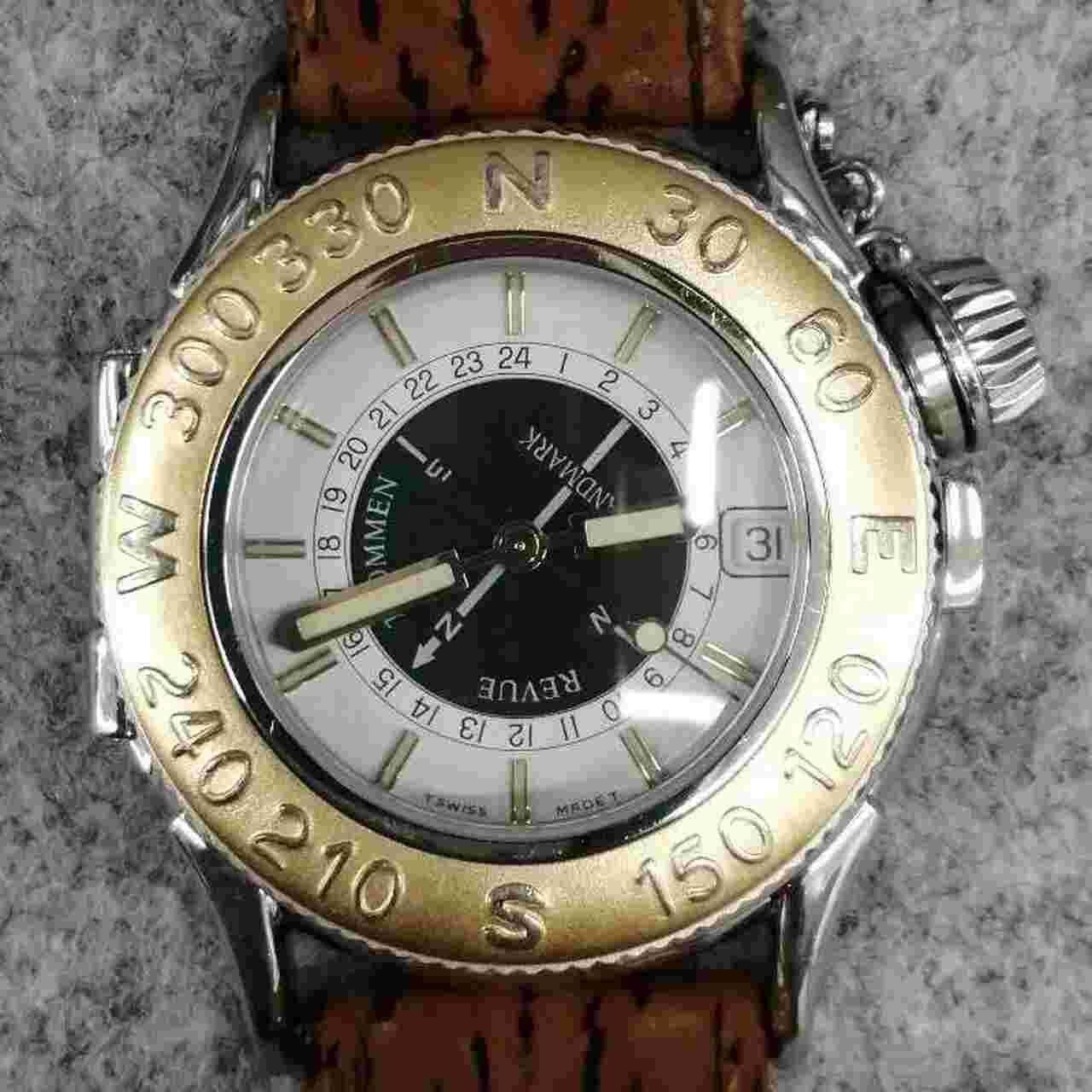 Revue Thommen Landmark North Pole 5811003 Quartz Men's Watch 459457