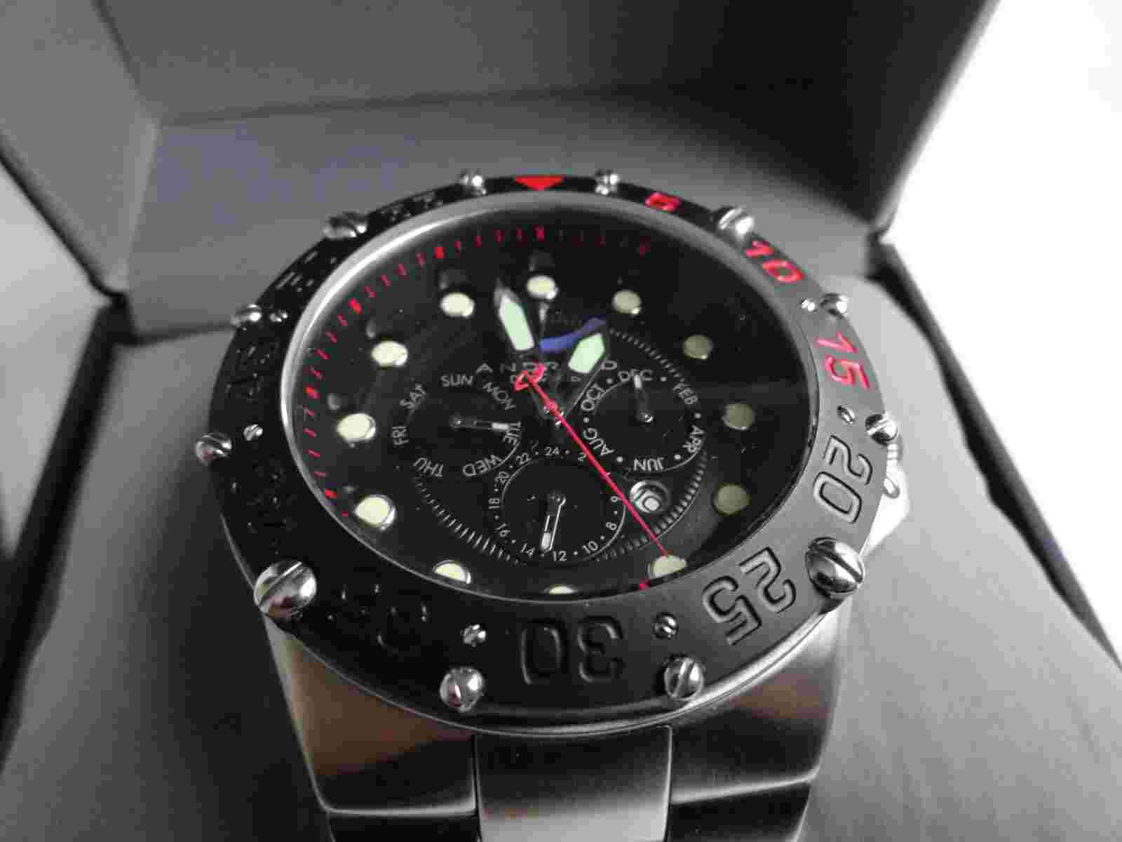 Android Men's AD557BBK Enforcer Divemaster Analog Japanese -Automatic Watch