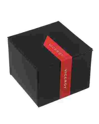 VICEROY MEN'S 40389-05 ROUND LUMINOUS DATE QUARTZ WATCH, MINERAL GLASS. NEW