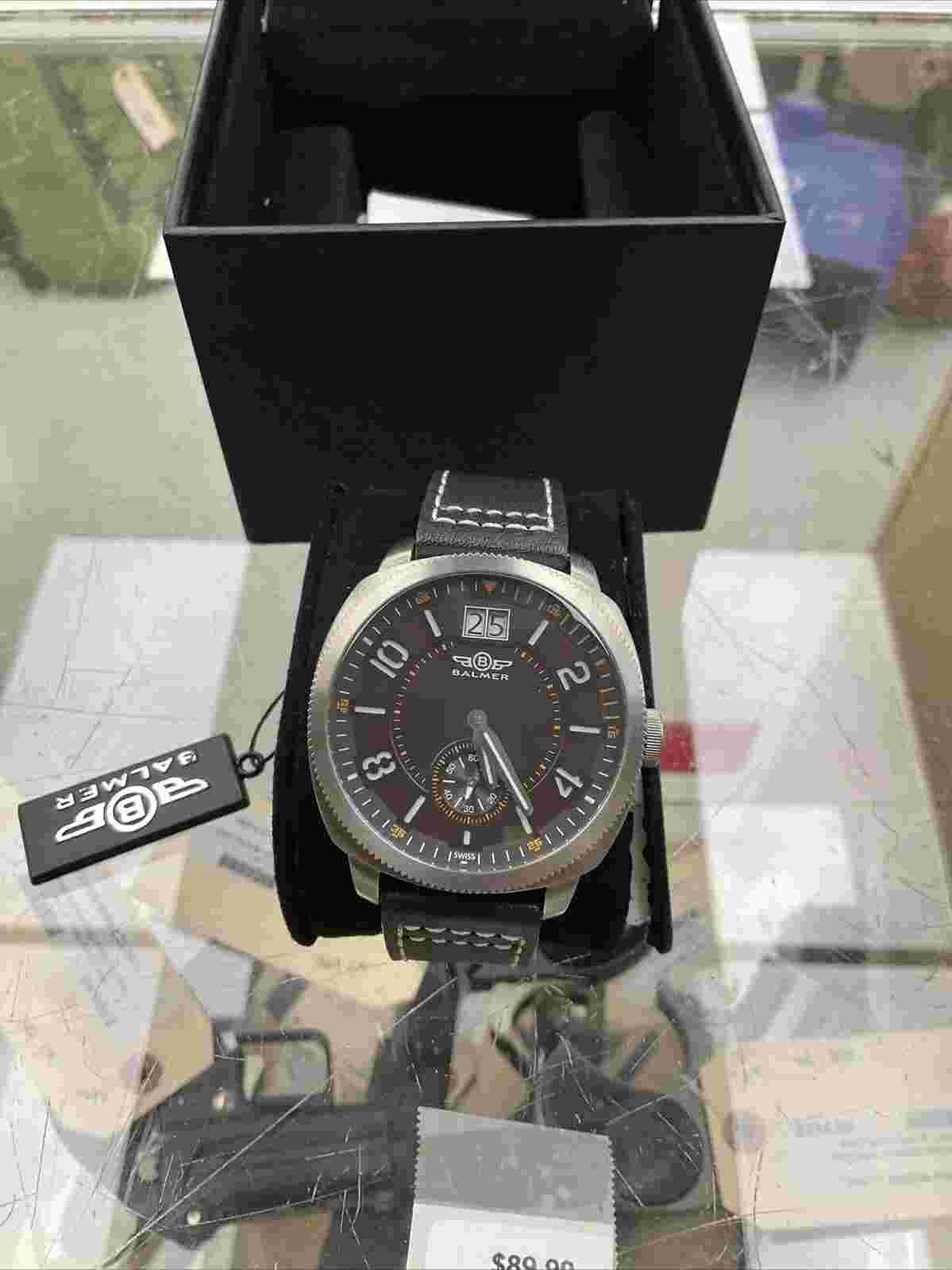 BALMER MODEL# 14145 STRATOS SWISS MADE MENS WATCH  221488