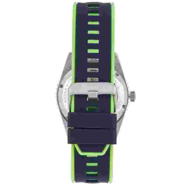 Reign Gage Automatic Watch w/Date - Silver/Black