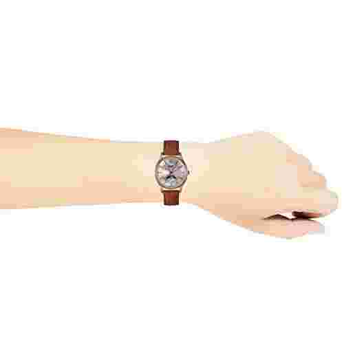 [Henry London] Watch MARYLEBONE Silver Dial Crystal Quartz MOONPHASE 34MM