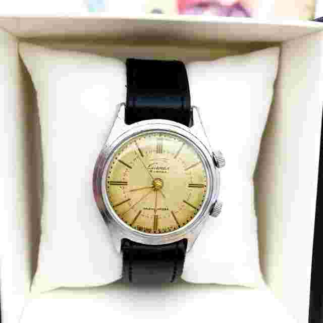 ⏰ Rare Signal Poljot Alarm ⏰ wristwatch USSR wrist watch 18 jewels 1960s 2612