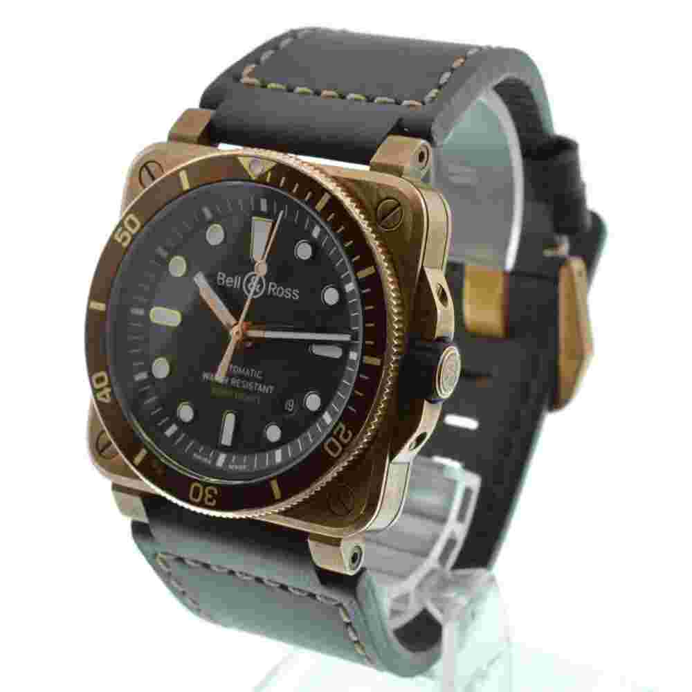 with paper Bell＆Ross Diver BR03-92-D-B Limited item Automatic Men's G#136509