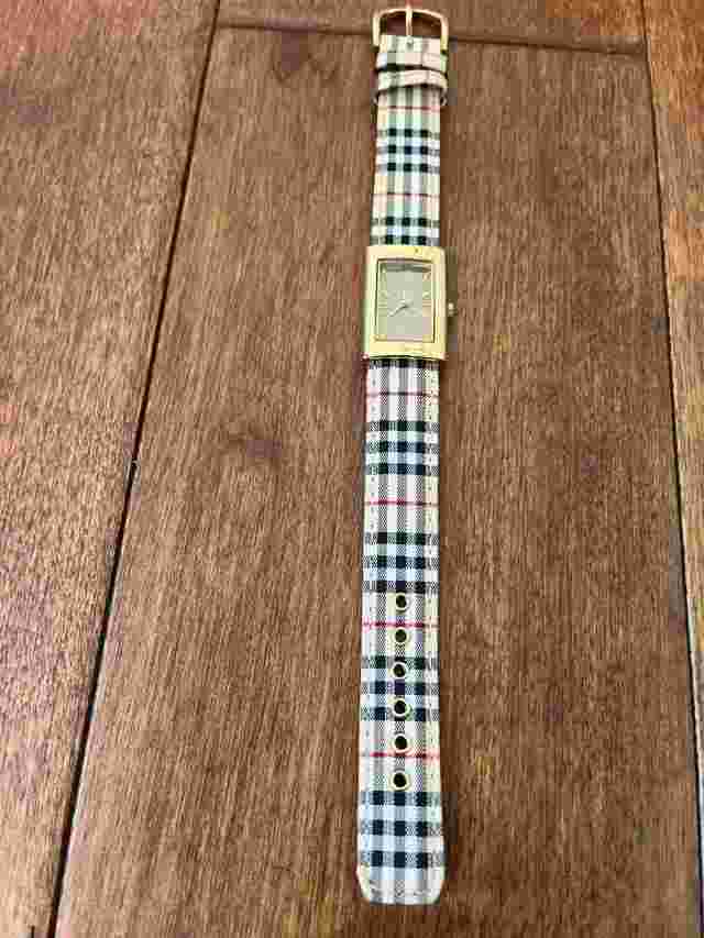 Joan Rivers Classics Collection Watch Plaid Band NOS