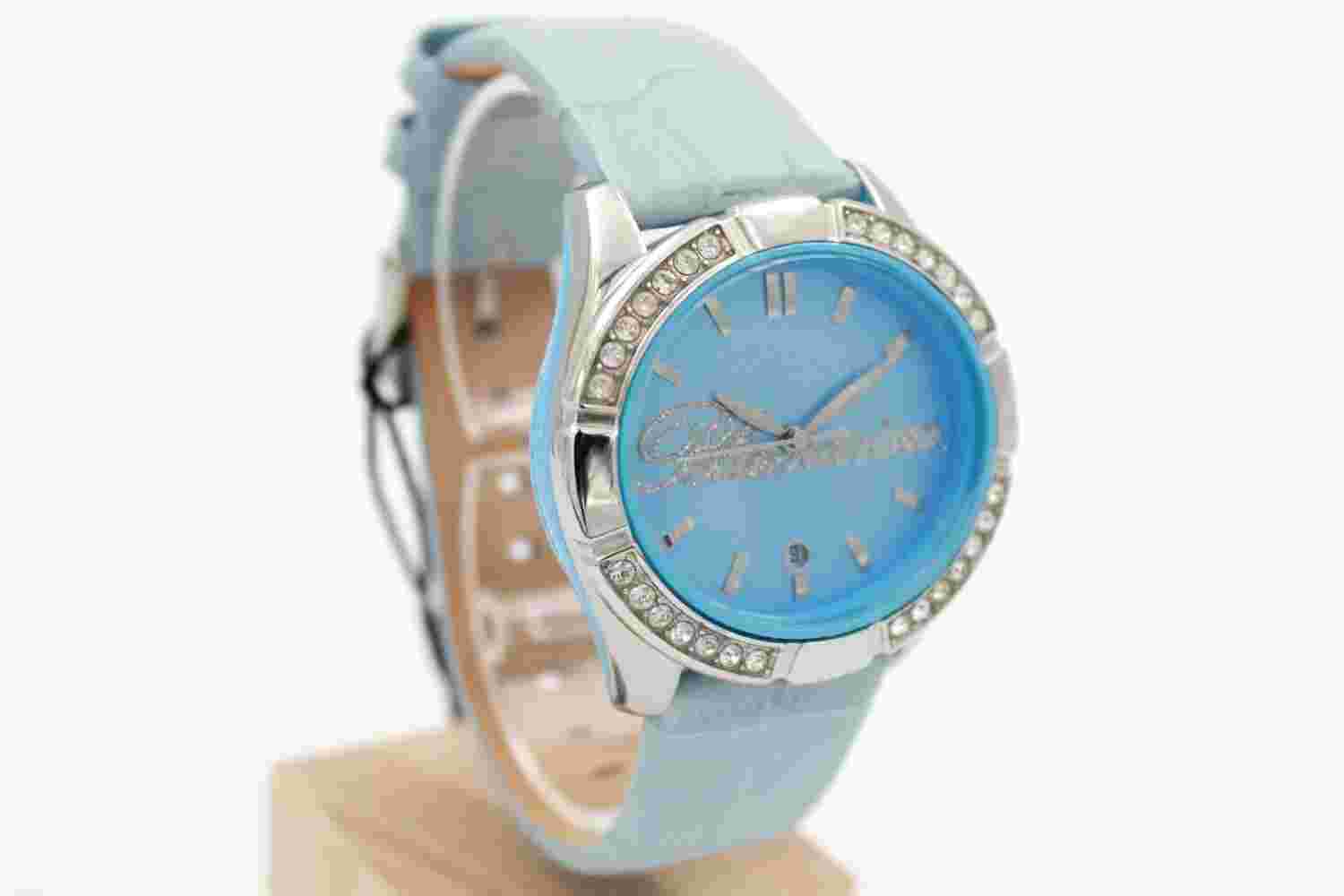 Blumarine Azzurro Watch Analog Blue Dial Elegant Woman Promo