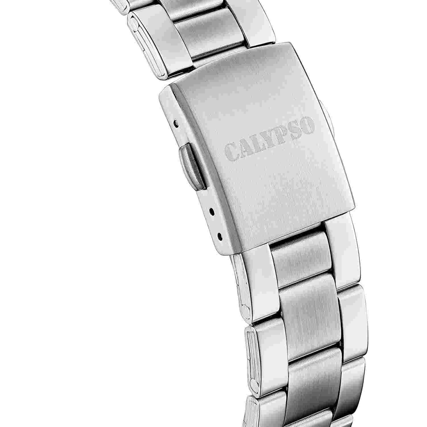 Calypso Men's Quartz Watch Steel/Black K5864/6