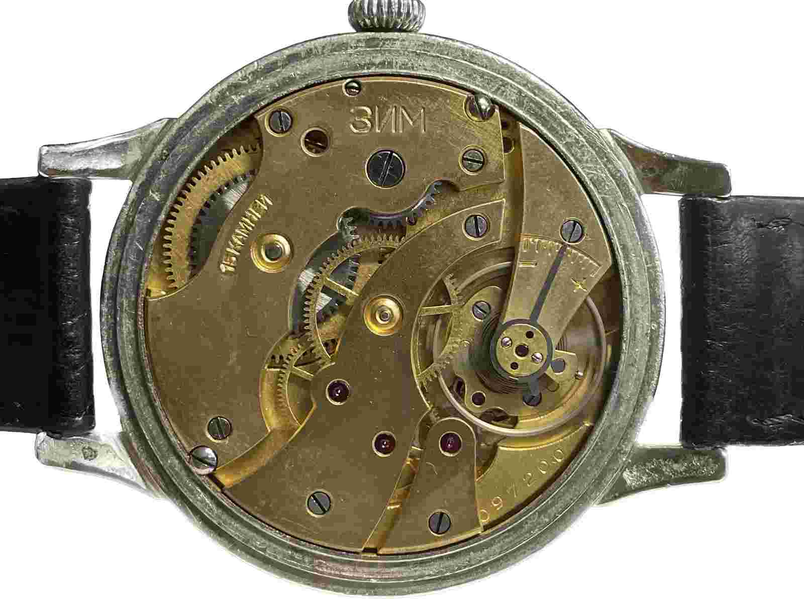 ZIM Vintage mechanical Watch USSR  Rare mechanism ZIM military