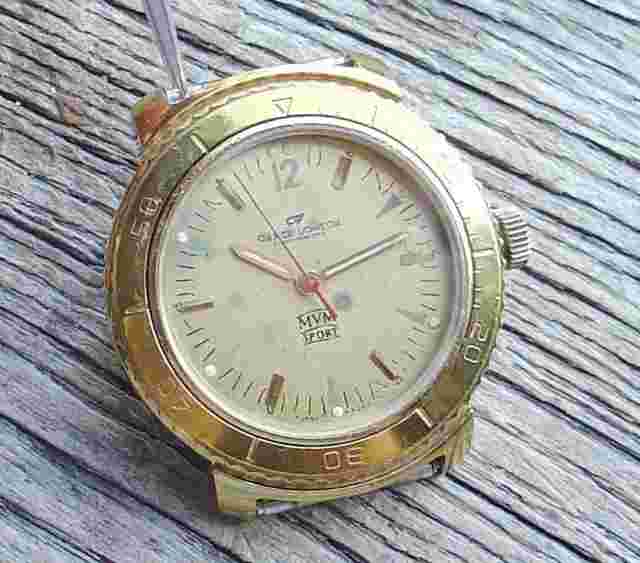 CARDI VOSTOK (KOMANDIRSKIE) MVM SPORT CHRONOSCOPE WATCH  , Serviced