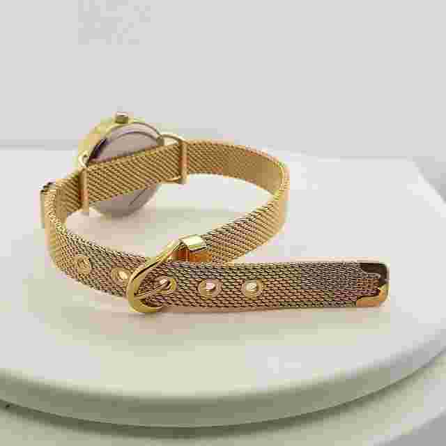 Keep Collective "Time Key" Gold Tone  Women's Watch.