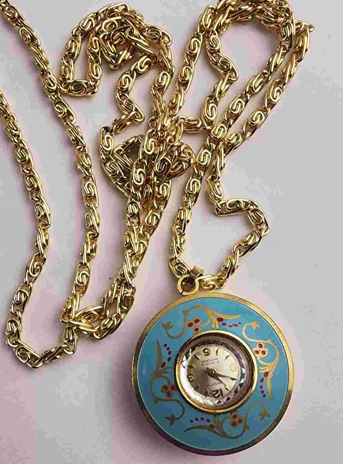 1960s Ardath Convertible Gold Plated Super Deluxe Ladies Watch Changeable Faces