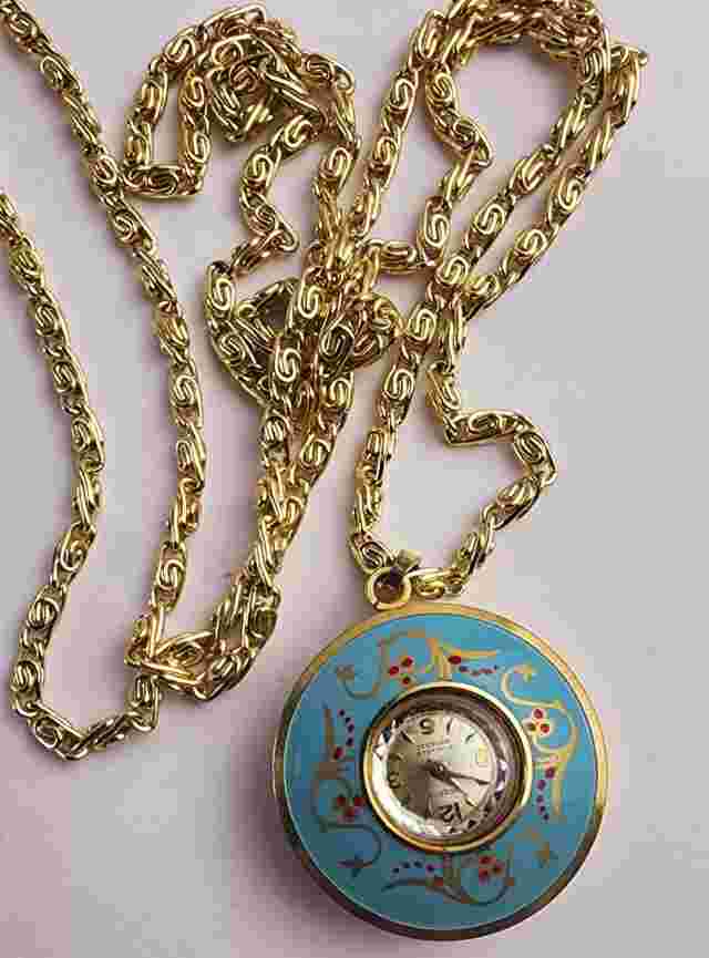 1960s Ardath Convertible Gold Plated Super Deluxe Ladies Watch Changeable Faces