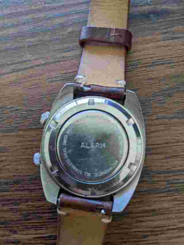 Vintage Sears Tradition Swiss Alarm Watch