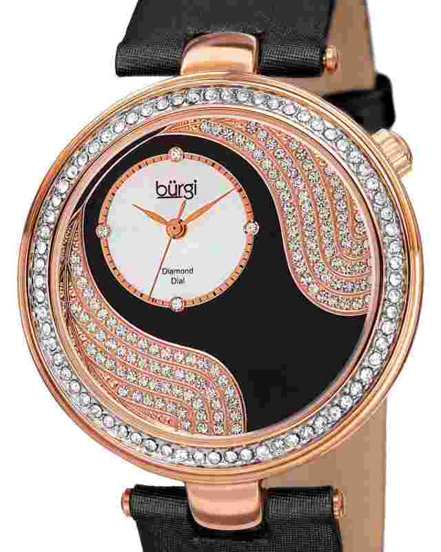 BURGI With Precious Stones Genuine Crystals and Diamonds !!!