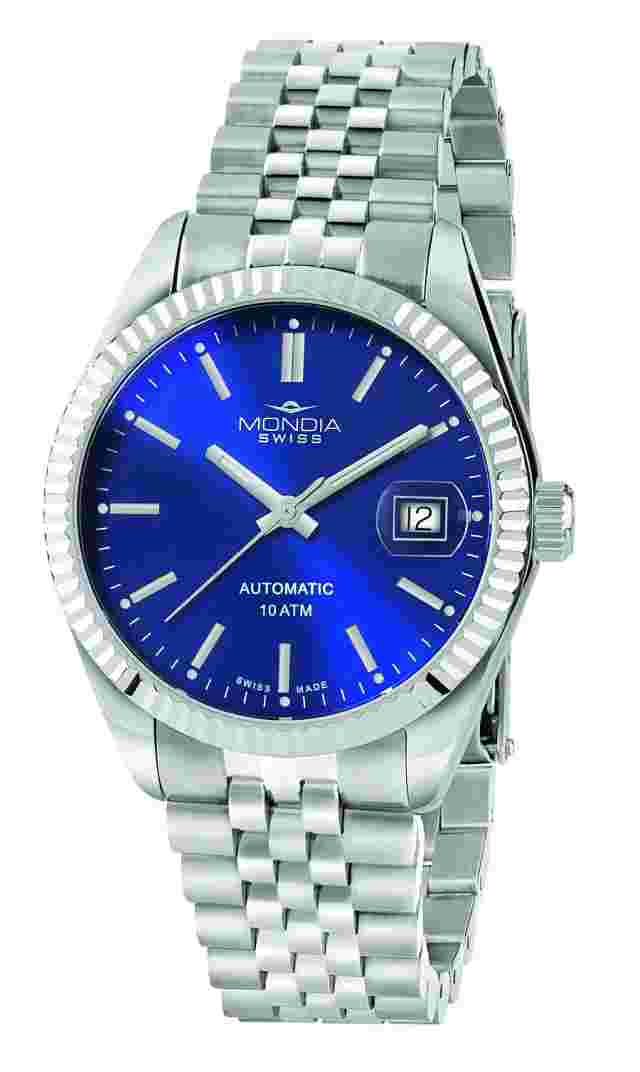 Mondia Icon Swiss Made Automatic 1 9/16in Watch Sapphire Glass